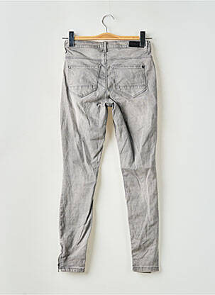 Jeans coupe slim poches gris ONLY femme