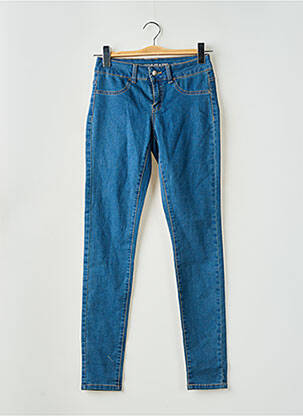 Jeans coupe slim poches bleu JACQUELINE RIU femme