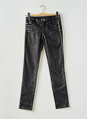 Pantalon slim poches noir FUN & FUN femme