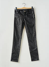 Pantalon slim poches noir FUN & FUN femme
