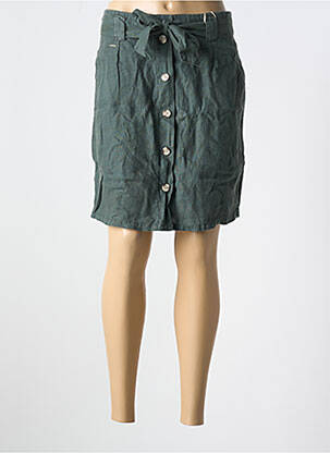 Jupe mi-longue vert STREET ONE femme
