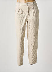 Pantalon droit beige ONLY pour femme seconde vue