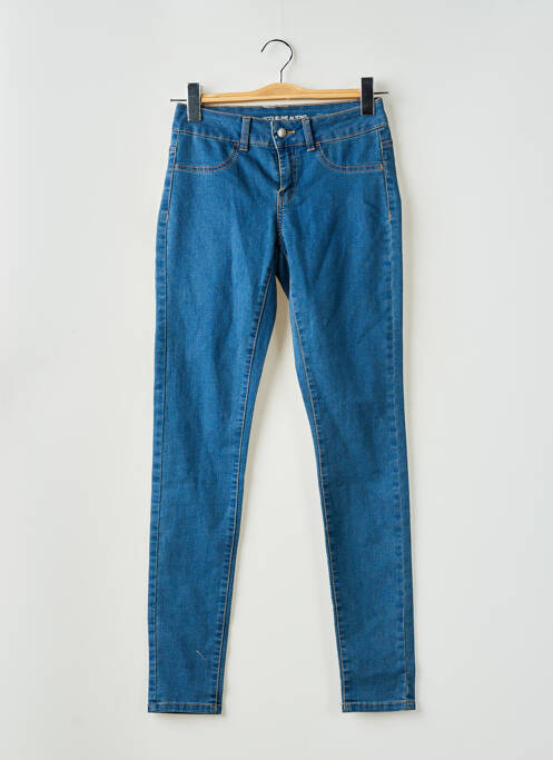 Jeans coupe slim poches bleu JACQUELINE RIU femme