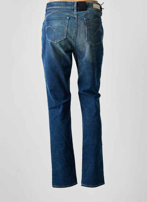 Jeans coupe droite bleu LEVIS pour femme