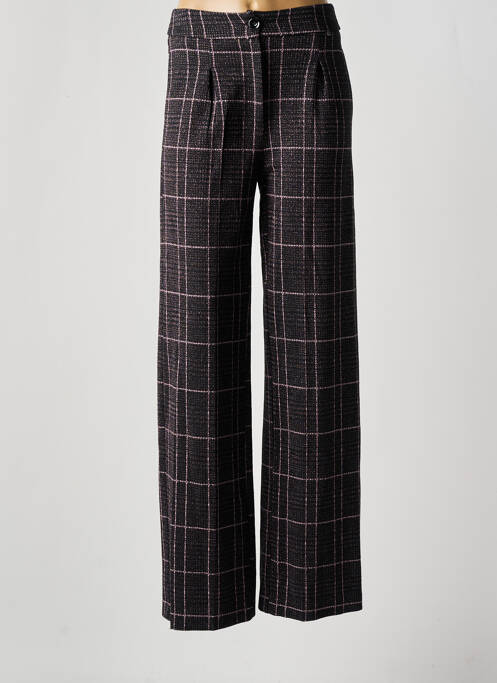 Pantalon droit noir KOCCA pour femme