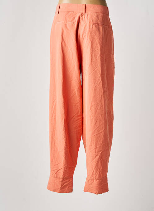 Pantalon droit orange DEUX. BY ELINE DE MUNCK pour femme