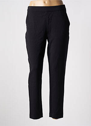 Pantalon chino poches taille haute noir VILA femme