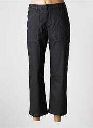 Jeans coupe droite stretch taille normale noir OPUS femme