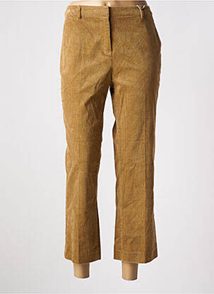 Pantalon 7/8 taille haute taille haute marron ESPRIT femme
