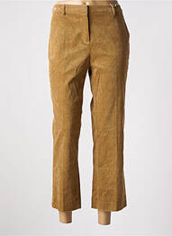 Pantalon 7/8 taille haute taille haute marron ESPRIT femme
