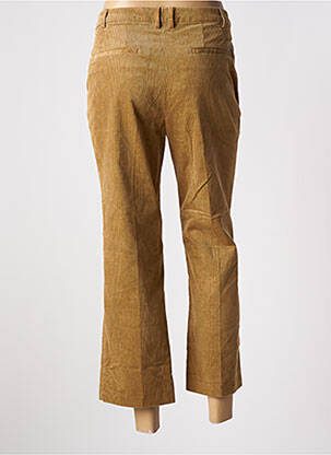 Pantalon 7/8 taille haute taille haute marron ESPRIT femme