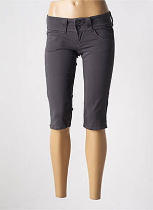 Corsaire stretch taille basse gris PEPE JEANS femme