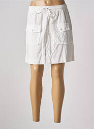 Jupe courte poches blanc LILI SIDONIO femme