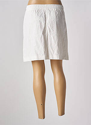Jupe courte poches blanc LILI SIDONIO femme