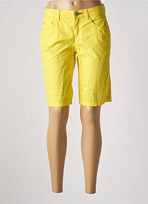 Bermuda slim taille normale jaune STREET ONE femme