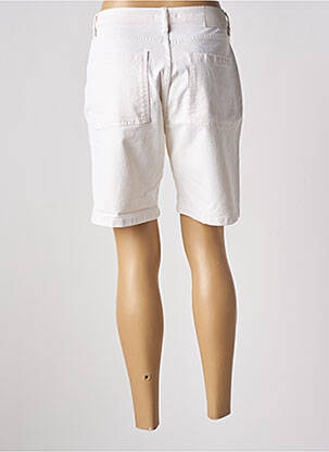 Bermuda taille haute taille haute beige OPUS femme