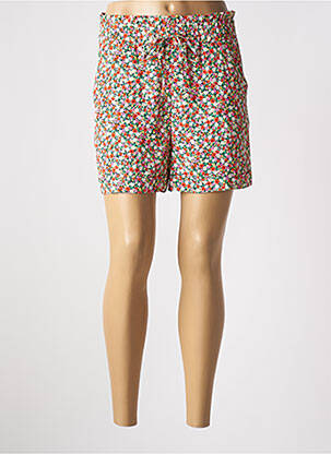 Short taille normale taille normale orange NAF NAF femme