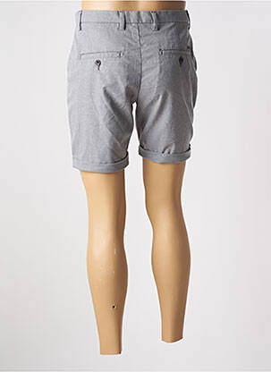 Bermuda taille à pinces taille haute gris JACK & JONES homme