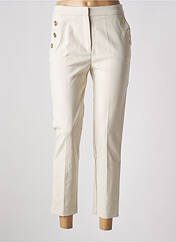 Pantalon 7/8 beige MANGO pour femme seconde vue