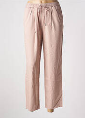 Pantalon 7/8 rose MANGO pour femme seconde vue