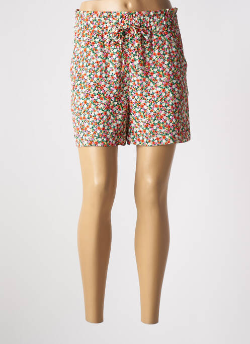 Short taille normale taille normale orange NAF NAF femme