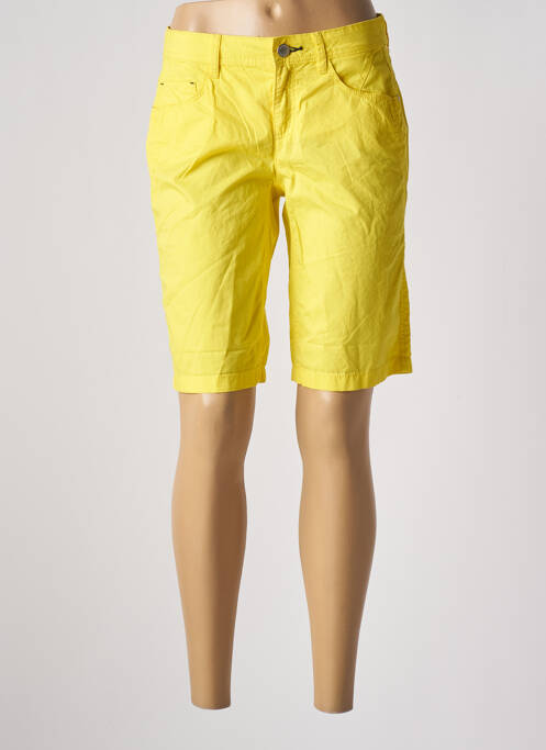 Bermuda jaune STREET ONE pour femme