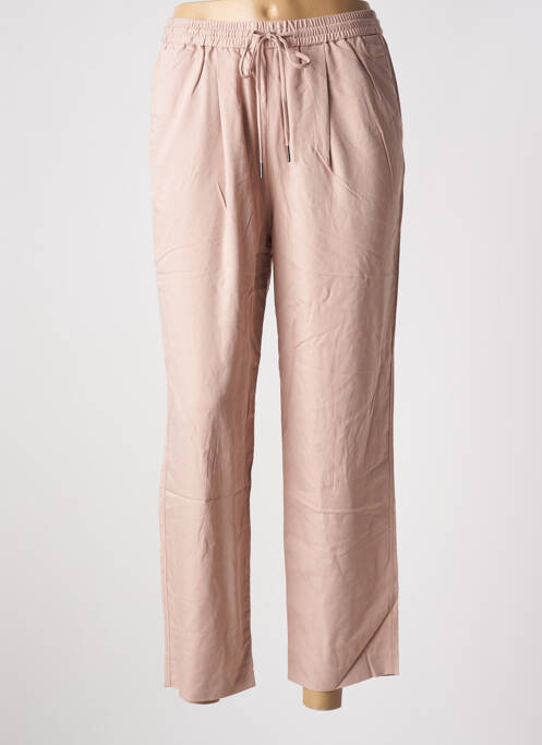 Pantalon 7/8 rose MANGO pour femme