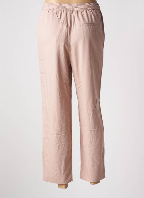 Pantalon 7/8 rose MANGO femme