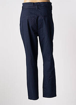 Pantalon chino tissage popeline taille normale bleu VERO MODA femme