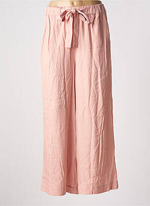 Pantalon large coupe fluide taille normale rose MOLLY BRACKEN femme