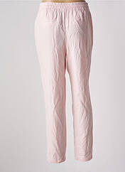 Pantalon chino rose VERO MODA pour femme seconde vue