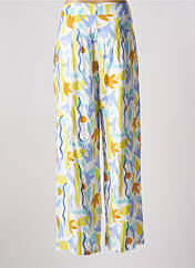 Pantalon large bleu LILI SIDONIO pour femme seconde vue