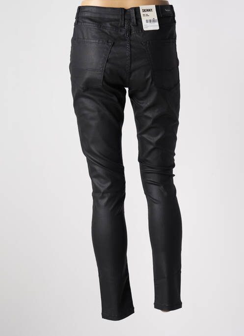 Pantalon slim stretch taille normale noir PEPE JEANS femme