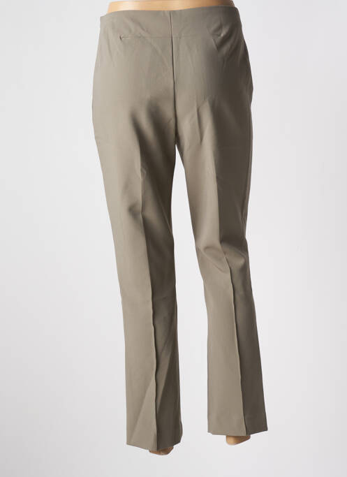 Pantalon slim taille élastique taille normale gris MANGO femme