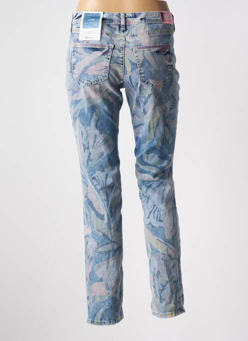 Jeans coupe slim tissage brut taille normale bleu STREET ONE femme