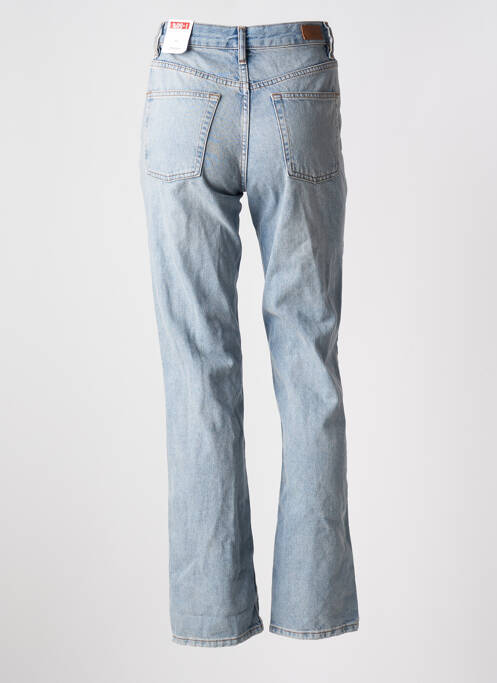 Jeans coupe droite bleu SUBDUED pour femme