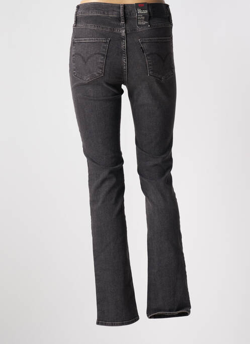 Jeans coupe slim gris LEVIS pour femme