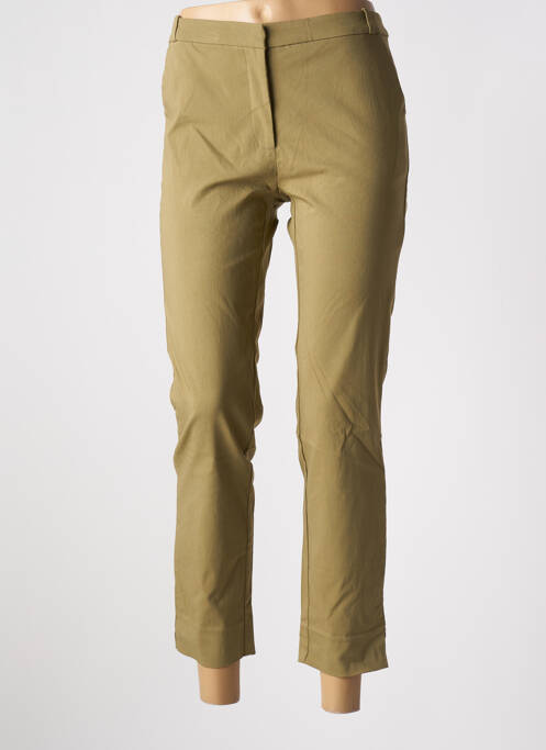 Pantalon chino vert MANGO pour femme