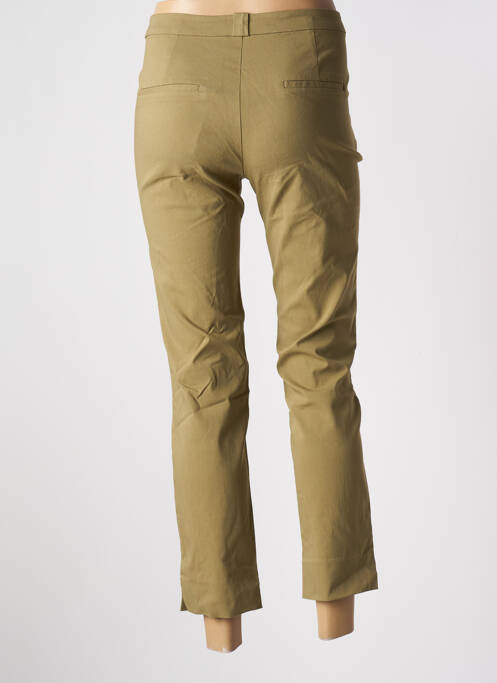 Pantalon chino vert MANGO pour femme