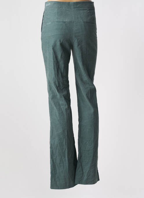 Pantalon droit vert MANGO pour femme