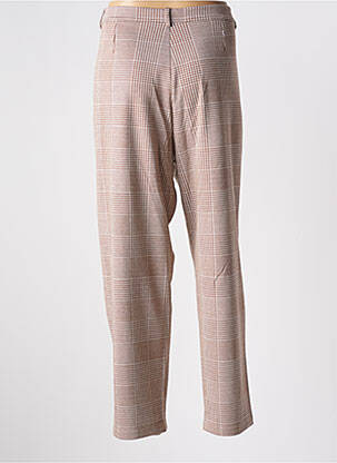 Pantalon slim taille normale taille normale marron TOM TAILOR femme