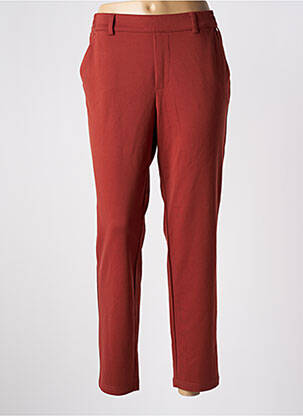 Pantalon chino taille normale taille normale marron TOM TAILOR femme