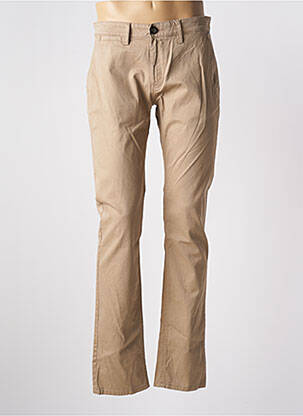 Pantalon chino poches taille normale beige TOM TAILOR homme