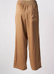 Pantalon droit marron AWARE BY VERO MODA pour femme seconde vue