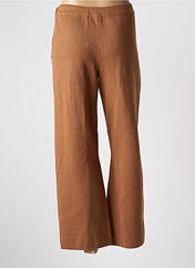 Pantalon droit marron VERO MODA pour femme seconde vue