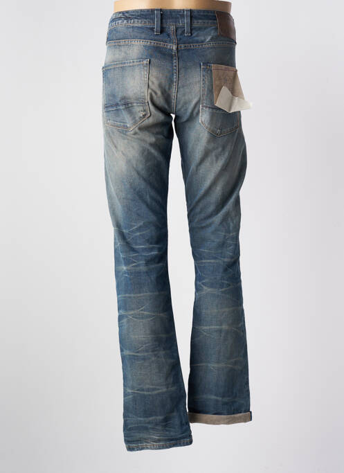 Jeans coupe droite bleu R.D.D (ROYAL DENIM DIVISION) pour homme