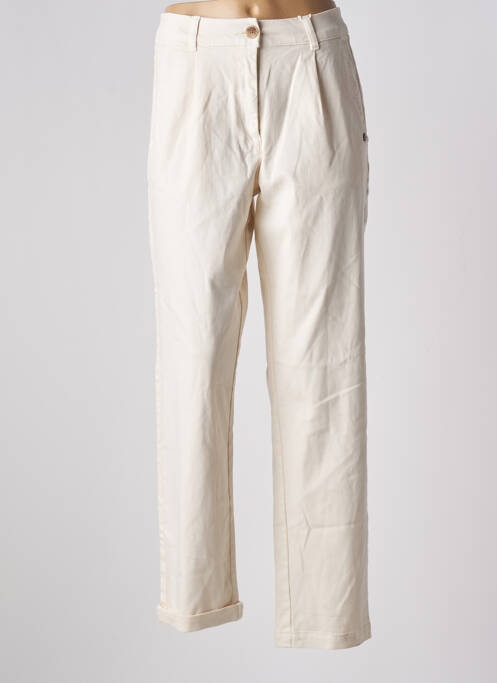 Pantalon chino beige GARCIA pour femme