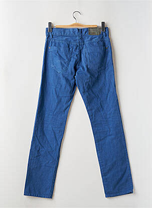 Jeans coupe droite fermeture boutonnée sur le devant taille normale bleu EDC homme