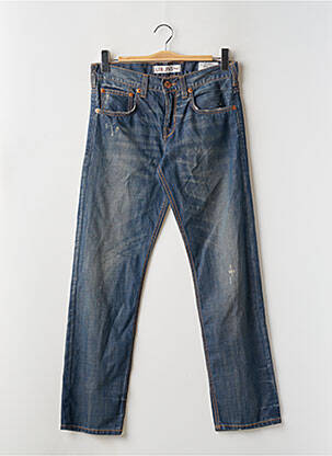 Jeans coupe slim effet usé délavé taille normale bleu LTB homme