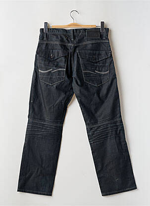 Jeans coupe droite fermeture boutonnée sur le devant taille normale noir JACK & JONES homme